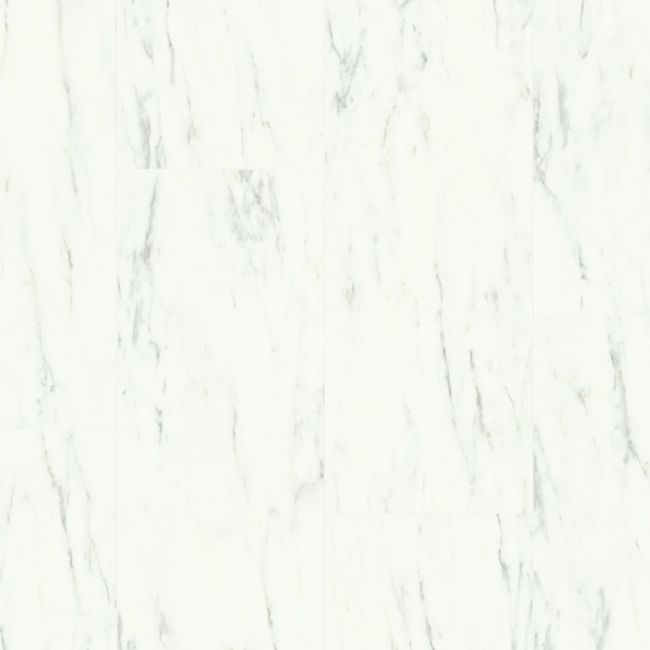 QS Vinyl Ambient Click Marble Carrara White AMCL40136